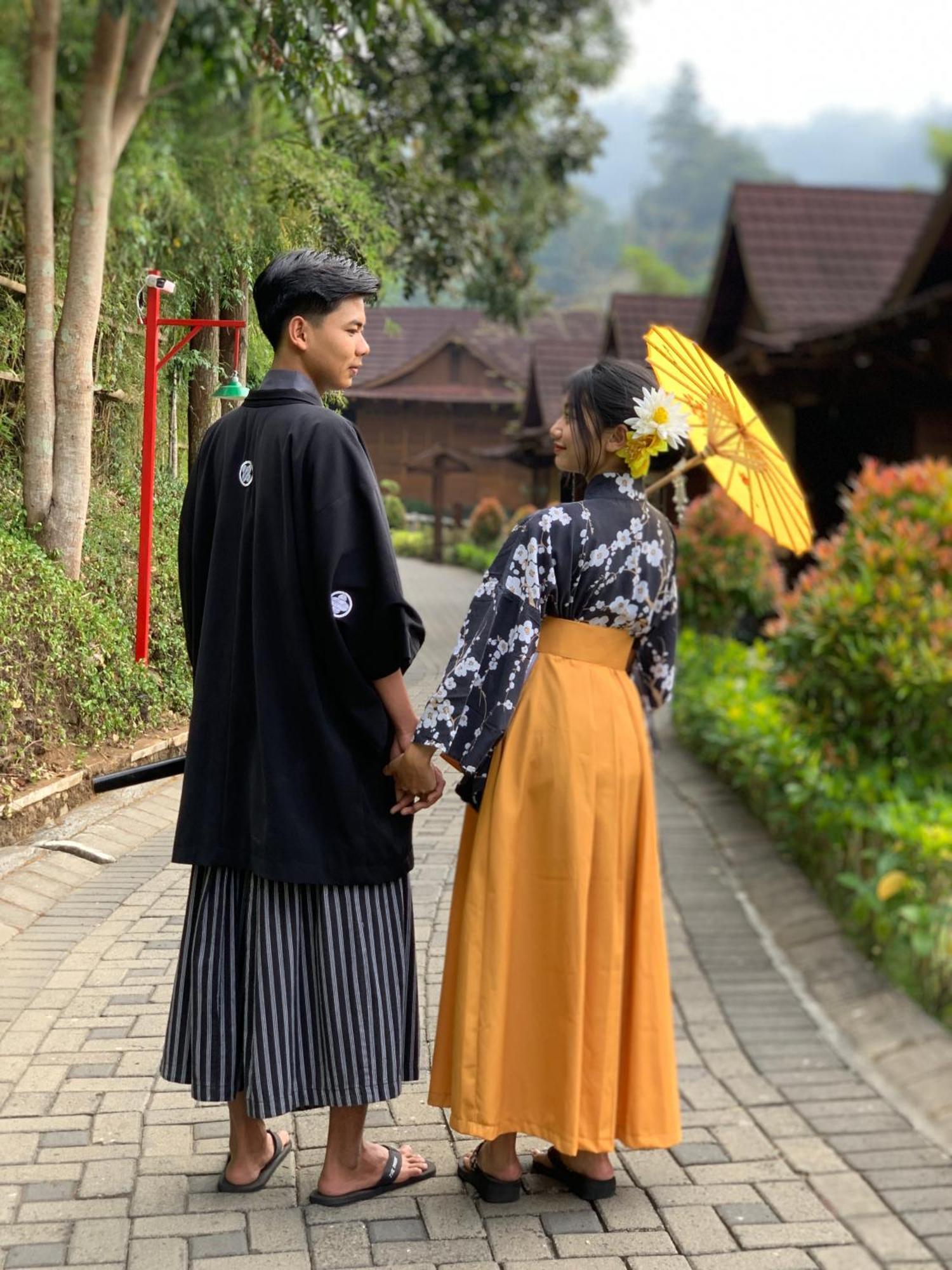 The Onsen Hot Spring Resort Batu  Exterior foto
